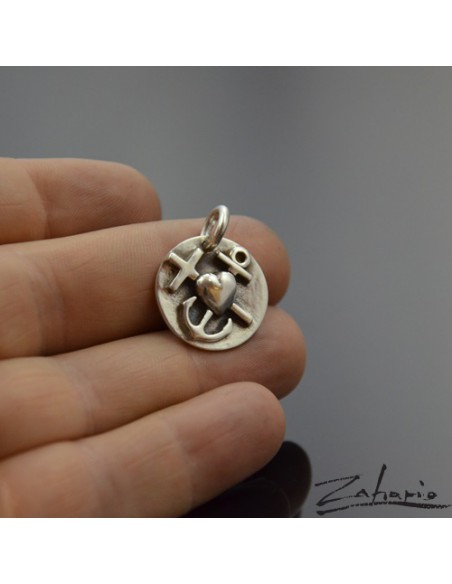 Pendant Silver Marine Symbol