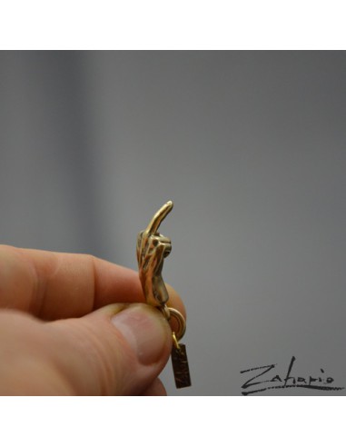 Wisior Idź Sobie Brąz