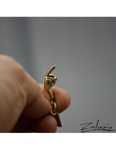 Wisior Idź Sobie Brąz