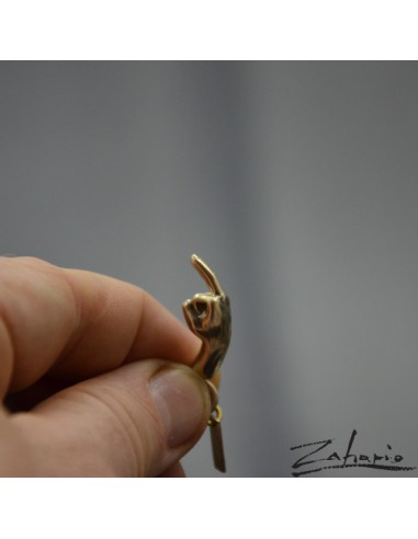 Wisior Idź Sobie Brąz