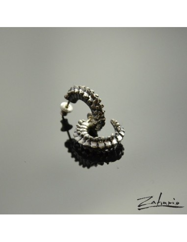 Earrings Spine Silver
