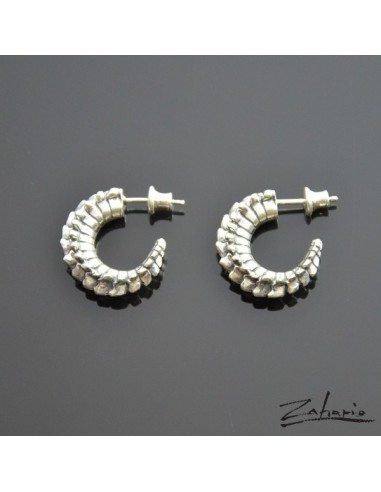 Kolczyki Kręgosłup Srebro