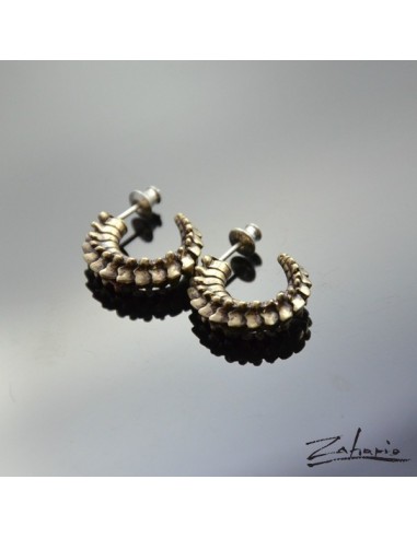 Earrings Spine Bronze