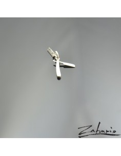 Pendant Razor Silver 2