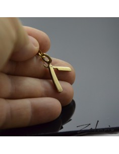 Pendant Razor Bronze