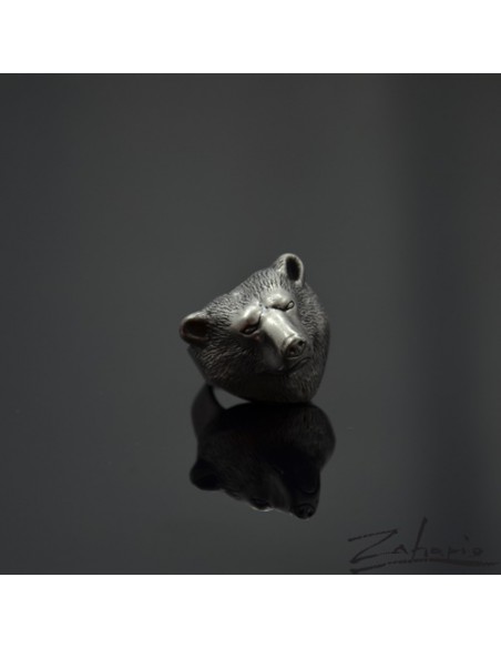 Ring Bear Silver
