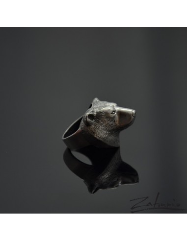 Pierścień Niedźwiedź Srebro