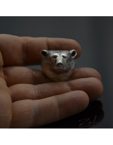 Pierścień Niedźwiedź Srebro