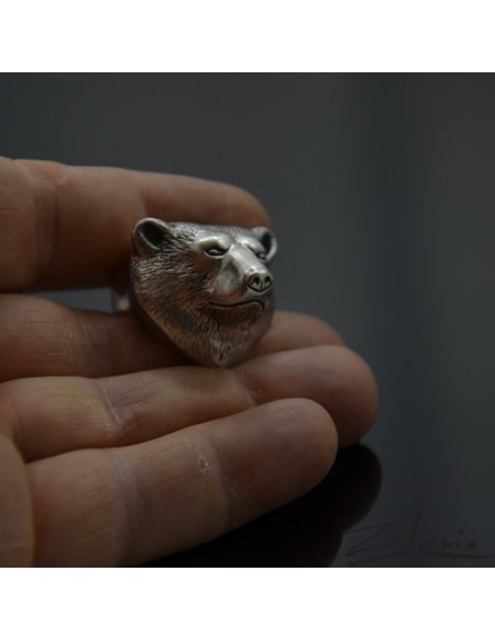 Ring Bear Silver