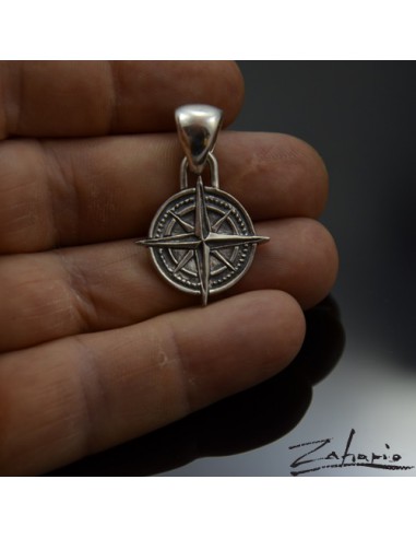 Wisior Róża Wiatrów Srebro