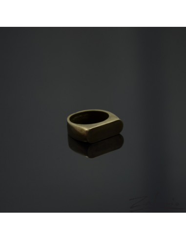 Ring Geometric Bronze