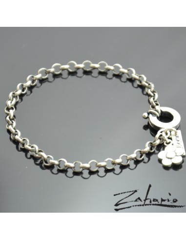 Zahario Bracelet with silver flower