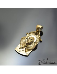 Pendant Dogtag Out of Time Bronze 2