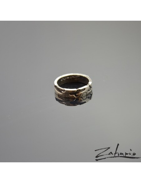 Obrączka Camo Srebro