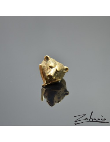 Ring Bear with a Razor Bronze