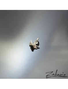 Pendant Bull Small Silver