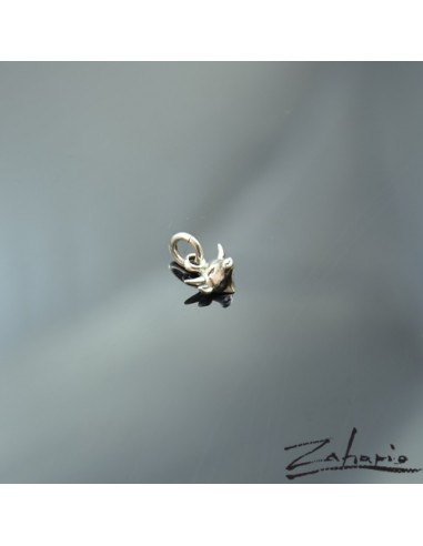 Pendant Bull Small Silver