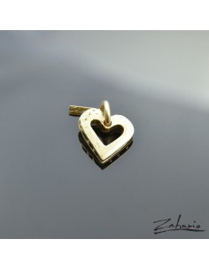 Pendant Heart Bronze