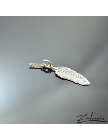 Pendant Feather Silver