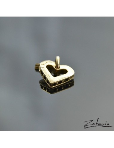 Pendant Heart Bronze