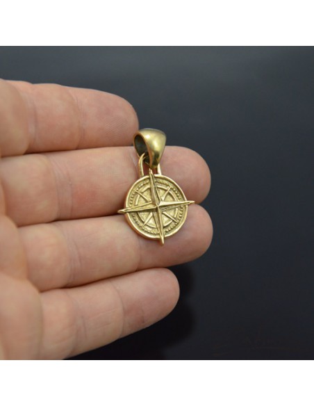Pendant Wind Rose Bronze