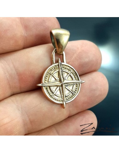 Pendant Wind Rose Bronze