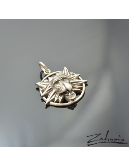 Pendant Sundaian Villager Silver