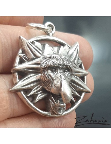 Pendant Sundaian Villager Silver