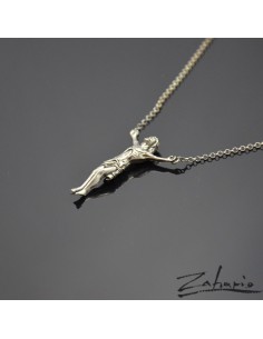 Wisior Jezus Srebro 2