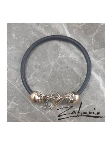 Skulls Bronze Bracelet