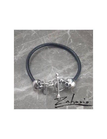 Skulls Silver Bracelet