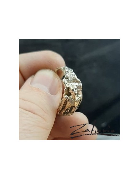 Pierścień Głód Brąz