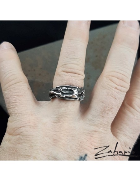 Pierścień Głód Srebro