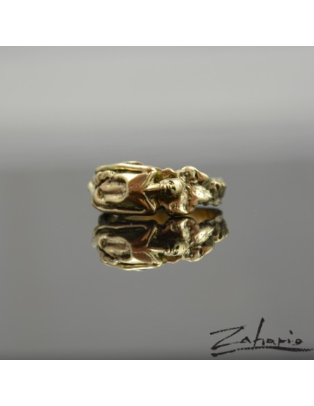 Ring Famine Bronze