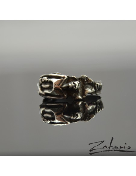 Pierścień Głód Srebro