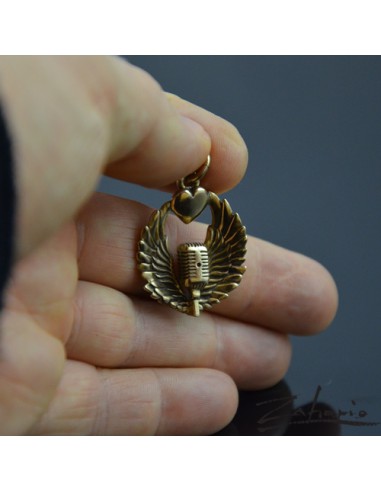 Pendant Song Catcher Bronze