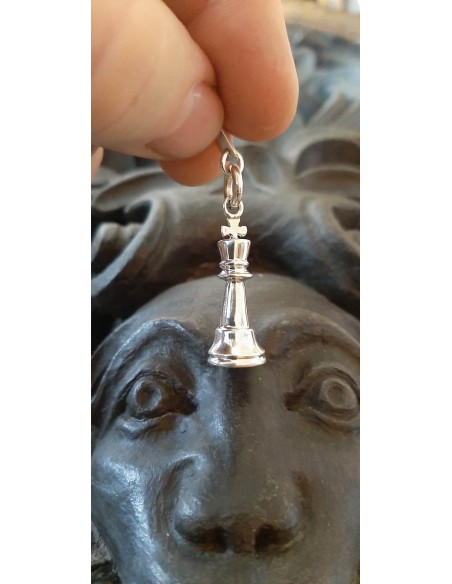 Wisiorek Król Srebro