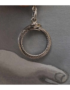 Pendant Snake Ouroboros Silver 2