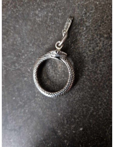 Pendant Snake Ouroboros Silver