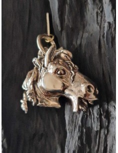 Zahario Pendant Horse "Cosmic Crystal" Bronze