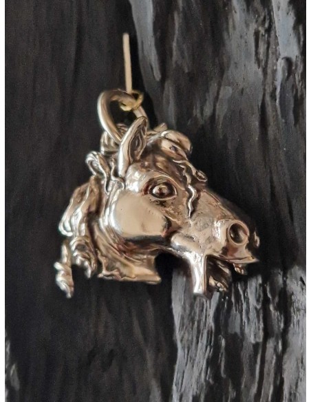 Zahario Pendant Horse "Cosmic Crystal" Bronze
