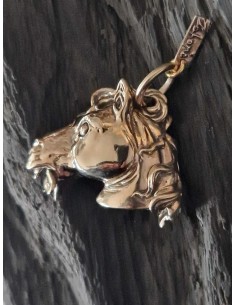 Zahario Pendant Horse "Cosmic Crystal" Bronze 2