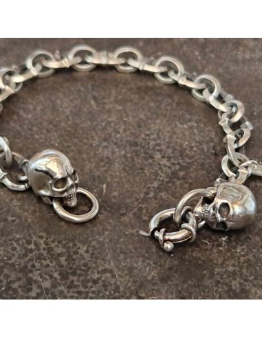 Mirror reflection of fate Zahario silver bracelet