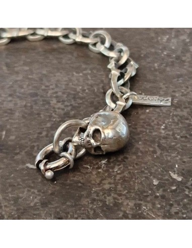Mirror reflection of fate Zahario silver bracelet