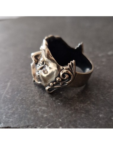 Pierścień srebrny "Krąg Nosferatu"