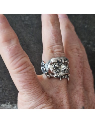 Pierścień srebrny "Krąg Nosferatu"