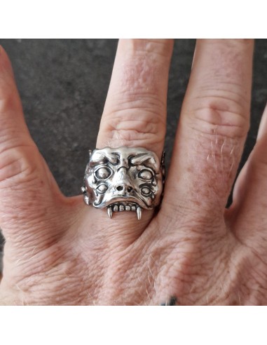 Pierścień srebrny "Krąg Nosferatu"