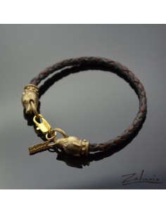 Bracelet Wolves Bronze