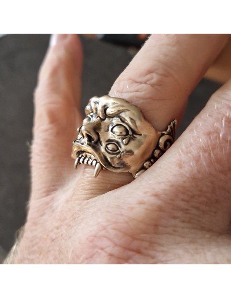 Pierścień z brązu "Krąg Nosferatu"