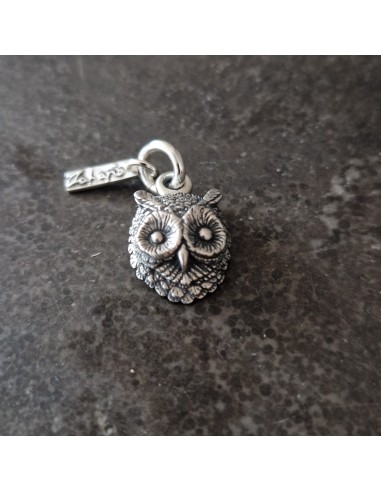 Silver Owl Pendant by Zahario